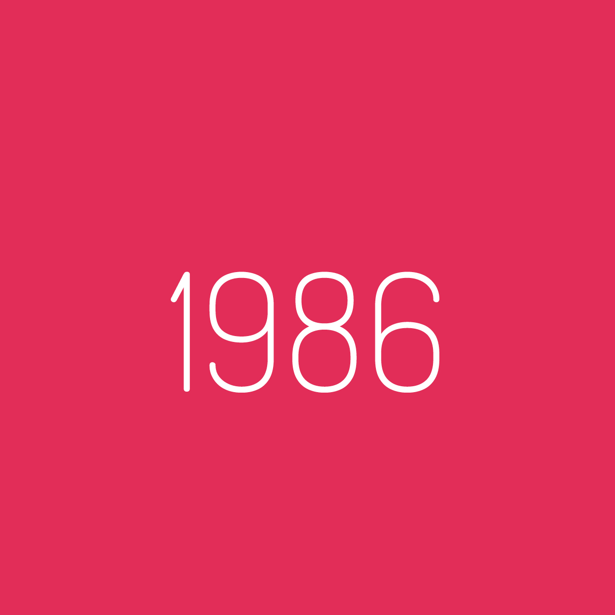 1986 Televisión