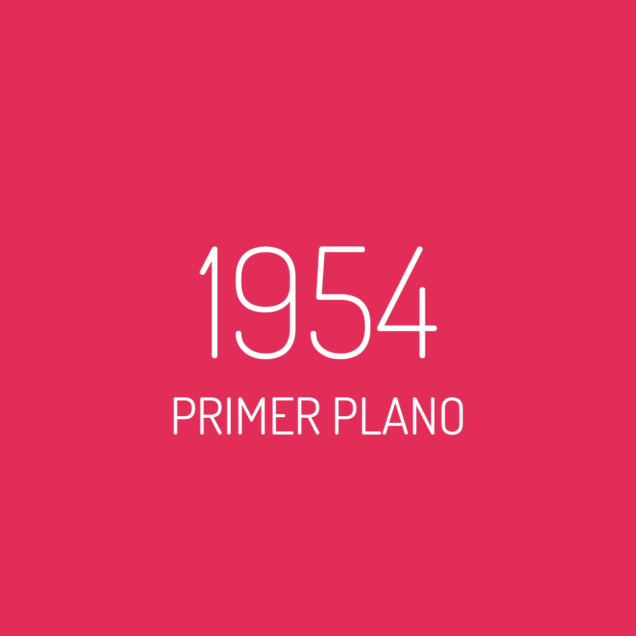 1954 · Revista Primer Plano
